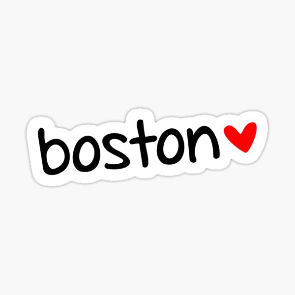 Boston ❤ Sticker