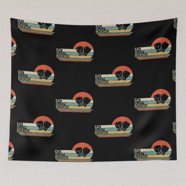 Item preview, Vintage Eat Sleep Boxing designed and sold by VickyCloset.