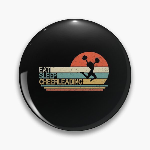 Item preview, Vintage Eat Sleep Cheerleading designed and sold by VickyCloset.