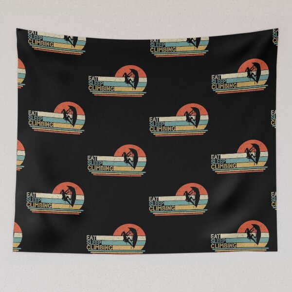 Item preview, Vintage Eat Sleep Climbing designed and sold by VickyCloset.
