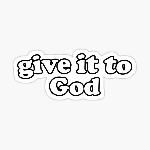 Item preview, give it to god designed and sold by yusufstry.