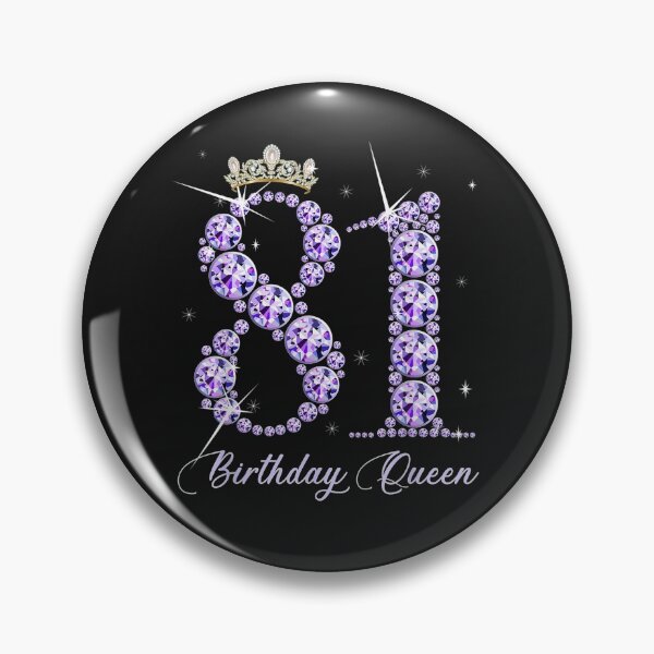 Item preview, 81 Year Old Its My 81st Birthday Queen Diamond Heels Crown T-Shirt designed and sold by Anthony-Wilson.
