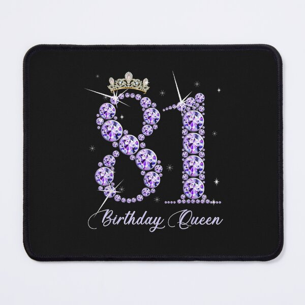 Item preview, 81 Year Old Its My 81st Birthday Queen Diamond Heels Crown T-Shirt designed and sold by Anthony-Wilson.