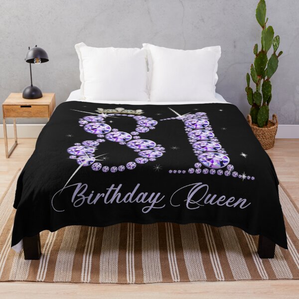 Item preview, 81 Year Old Its My 81st Birthday Queen Diamond Heels Crown T-Shirt designed and sold by Anthony-Wilson.