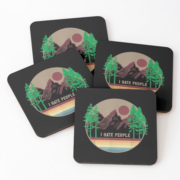 Item preview, I hate people - Outdoor Wildlife Hiking designed and sold by anthonymark14.
