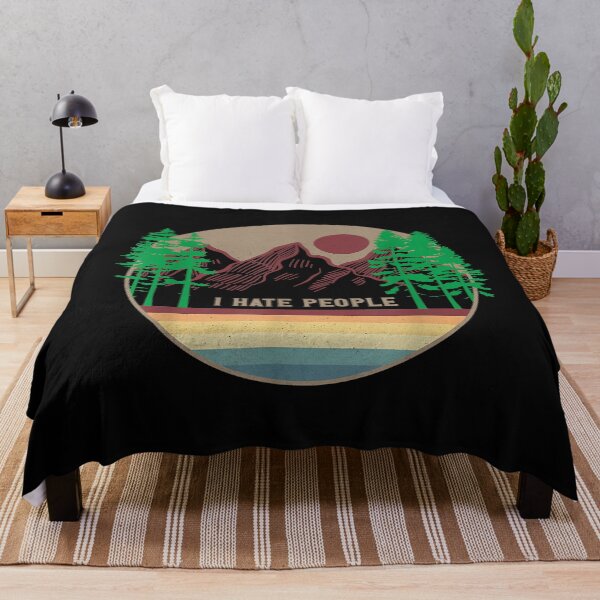 Item preview, I hate people - Outdoor Wildlife Hiking designed and sold by anthonymark14.