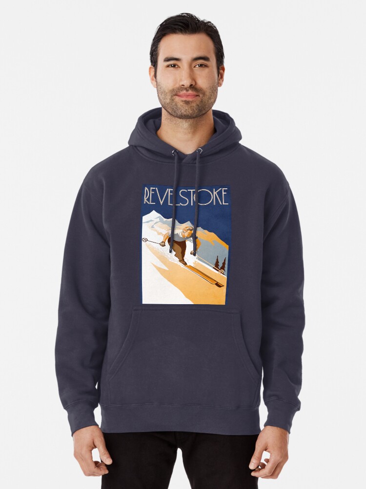 vintage ski hoodie