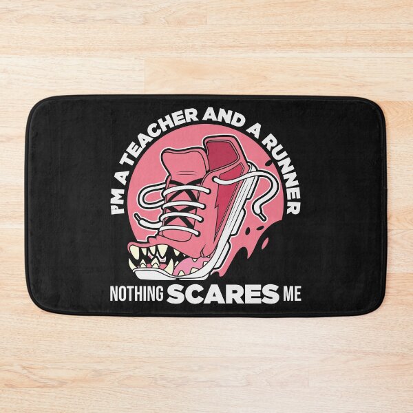 Item preview, I'm A Teacher & A Runner-gift idea for teachers who run designed and sold by BRtisticDesigns.