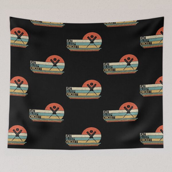 Item preview, Vintage Eat Sleep Cricket designed and sold by VickyCloset.