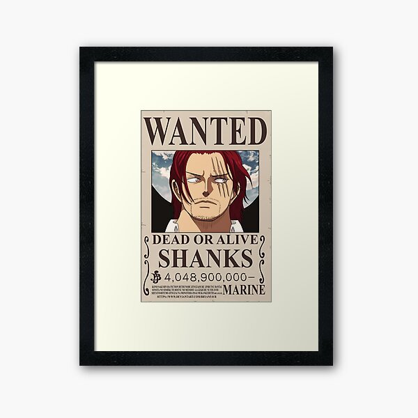 Wanted Shanks Le Roux in One Piece Sticker by ArtSpiritGood