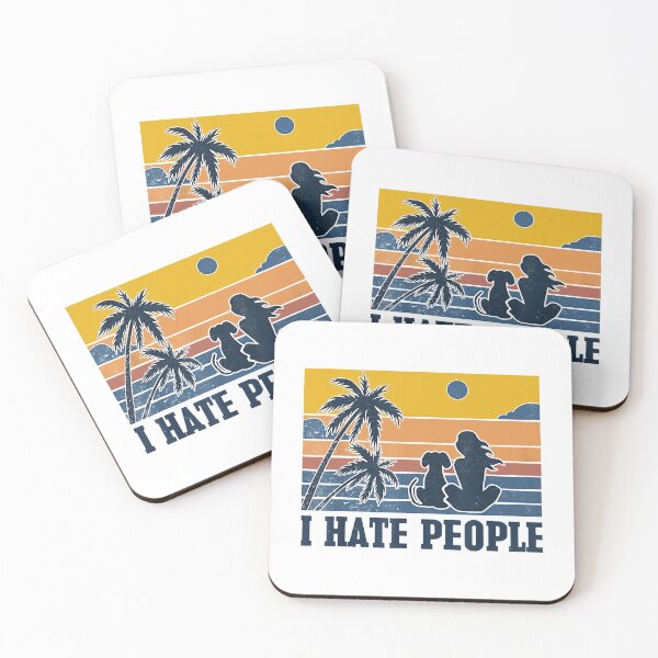 Item preview, I Hate People Dog Loves designed and sold by anthonymark14.