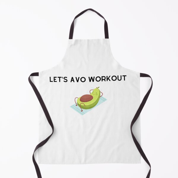 Item preview, Let's Avo Workout - Crunches designed and sold by rgsblo.