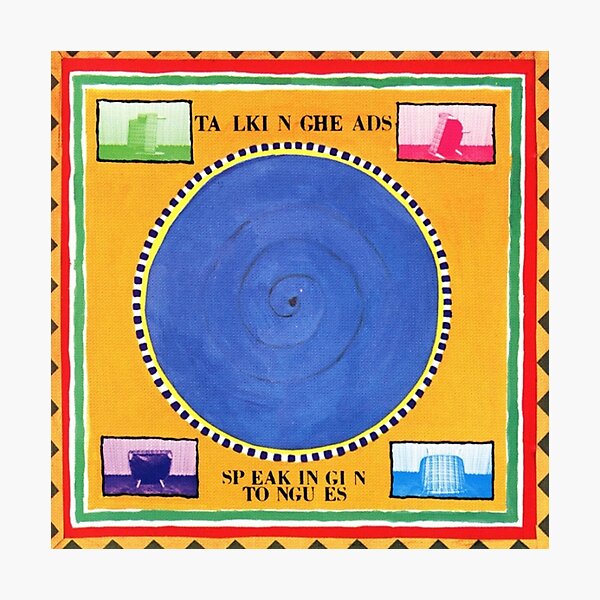 Talking Heads - Speaking in Tongues Photographic Print