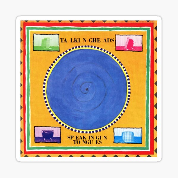 Talking Heads - Speaking in Tongues Sticker