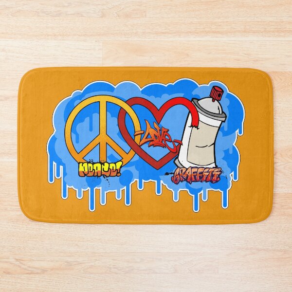Item preview, Peace Love & Graffiti designed and sold by TheDopeSpotShop.