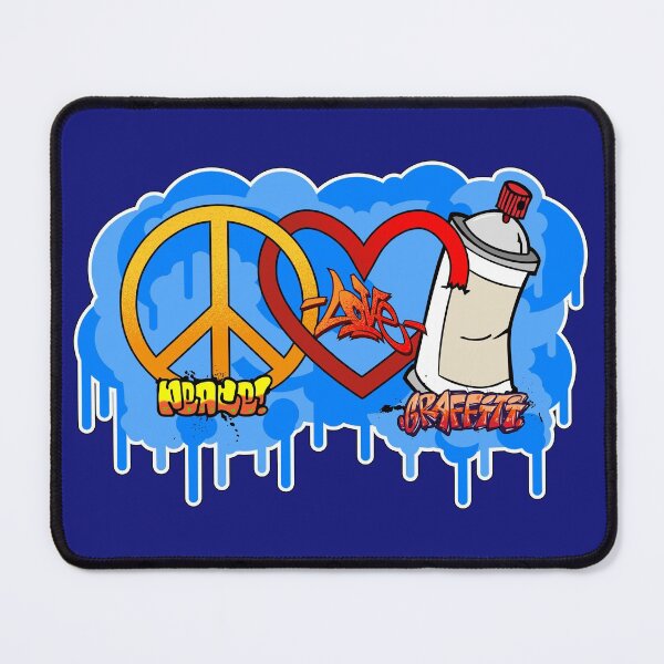 Item preview, Peace Love & Graffiti designed and sold by TheDopeSpotShop.