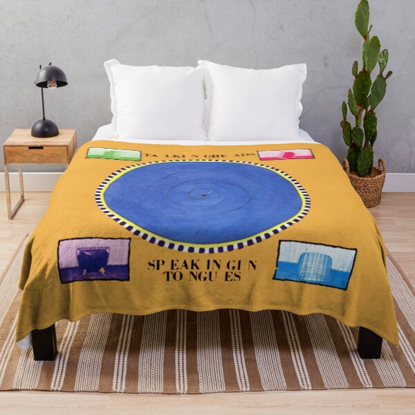Talking Heads - Speaking in Tongues Throw Blanket