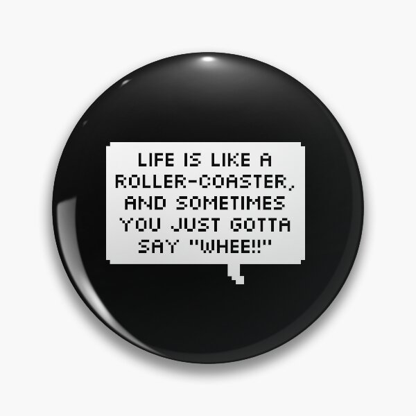 Item preview, Life is Like a Roller-Coaster designed and sold by DyrneSefa.