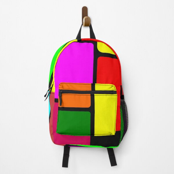 Item preview, Colorful geometric pattern with black background designed and sold by Md Rashid Hasan.