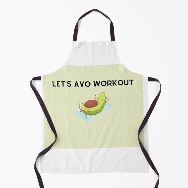 Item preview, Let's Avo Workout - Crunches designed and sold by rgsblo.