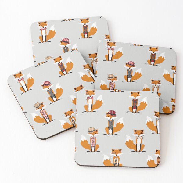 Item preview, Fashion Woodland Foxes designed and sold by Mnightsa.