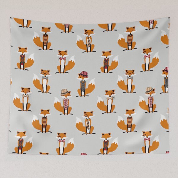 Item preview, Fashion Woodland Foxes designed and sold by Mnightsa.