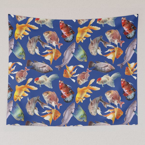 Item preview, Tropical fish pattern designed and sold by Lolly's Lane Shoppe.
