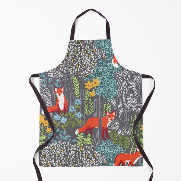 Item preview, Foxes Forest On Gray designed and sold by Mnightsa.
