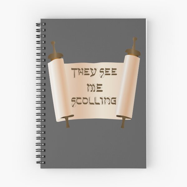Item preview, They See Me Scrolling designed and sold by aribluestein.