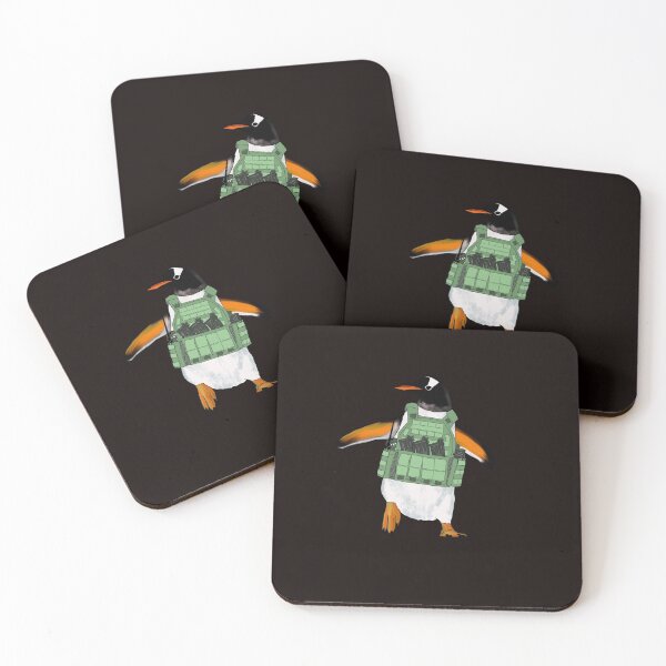 Item preview, The Tactical Penguin Sticker designed and sold by GeraFriedrich.
