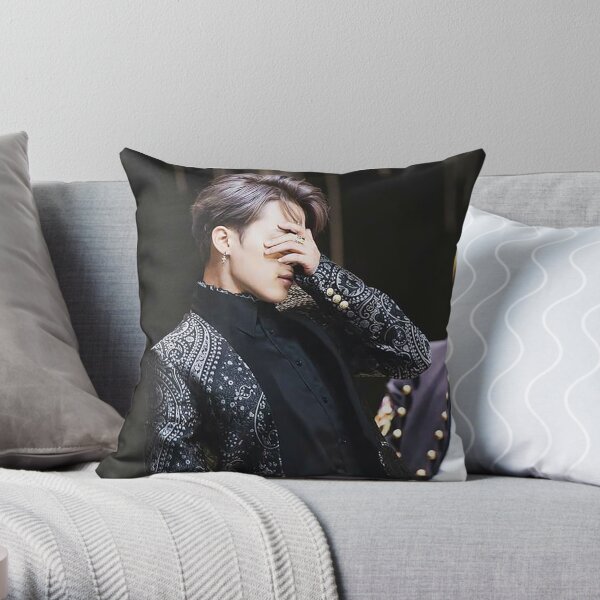 Jimin Throw Pillow
