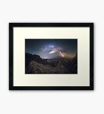 Himmlischer Hai Gerahmtes Wandbild