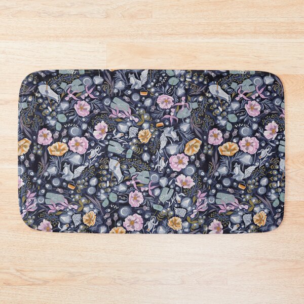 Item preview, Squirrel Hedgehog Floral  designed and sold by Mnightsa.