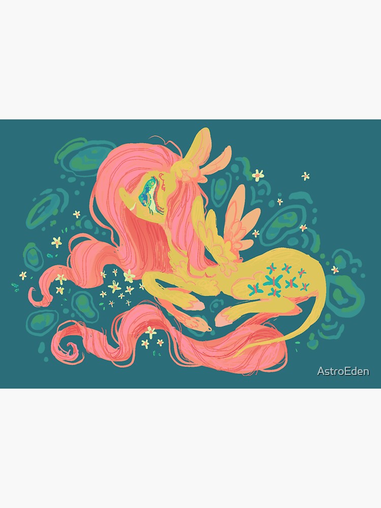 Fluttershy Abstract Art by AstroEden