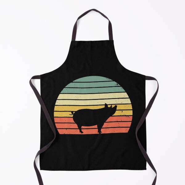 Item preview, Vintage Pig Retro Sunset- Pig Lover designed and sold by danieljames11.
