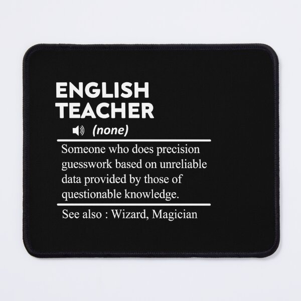 Item preview, English Teacher Funny Definition designed and sold by Alaa EROUIBI.