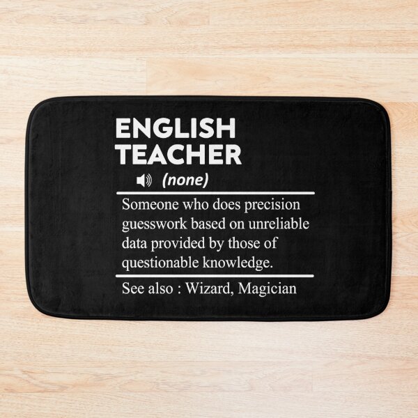 Item preview, English Teacher Funny Definition designed and sold by Alaa EROUIBI.