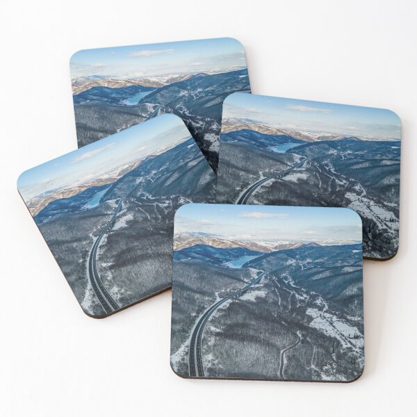 Item preview, Highway through mountains designed and sold by viknitov.
