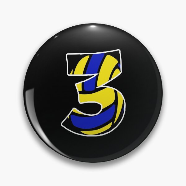 Item preview, Men's Volleyball Player Number 3 Gift designed and sold by RomualdGR.