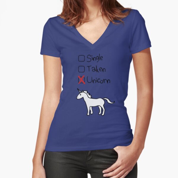 Fitted V-Neck T-Shirt