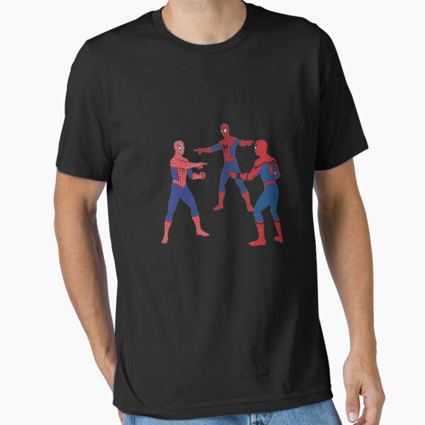 Vista previa del artículo con la obra «Meme Tres Spidey divertido», diseñado y vendido por InessaZvereva.