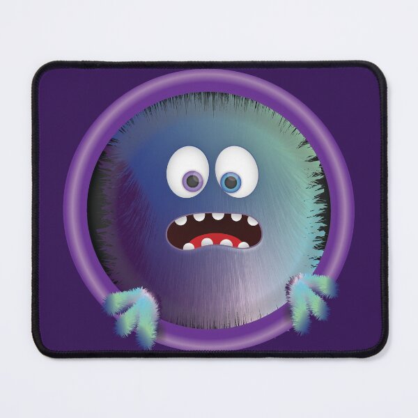Item preview, Purple Monster Escaping designed and sold by ZennicDesigns.