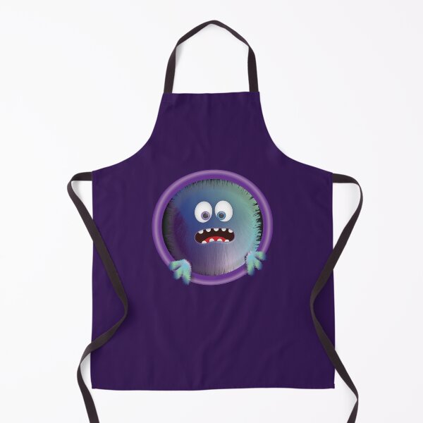 Item preview, Purple Monster Escaping designed and sold by ZennicDesigns.