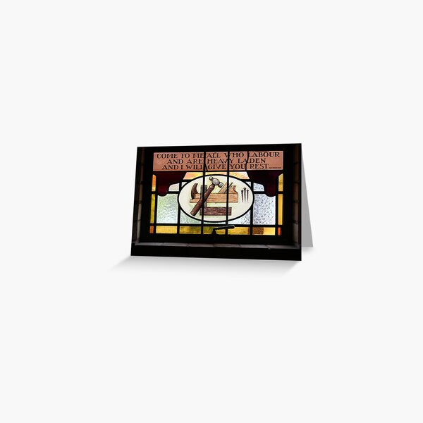 Jesus the Carpenter Greeting Card