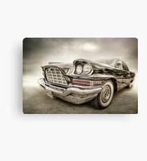 Big black and beautiful Canvas Print