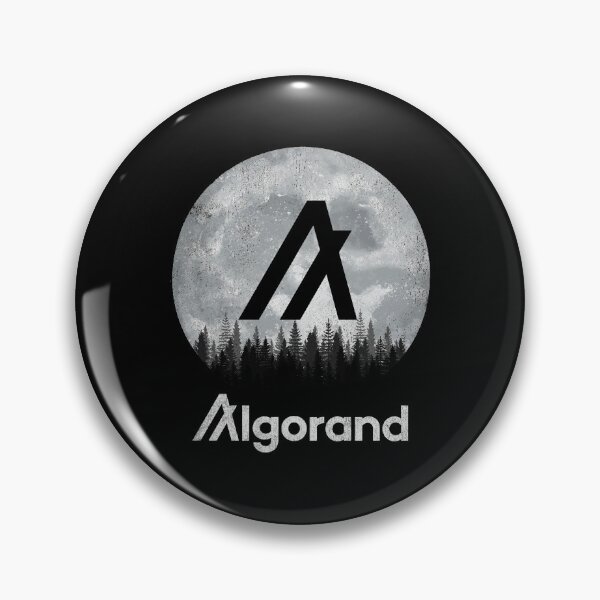Item preview, Vintage Algorand ALGO Coin To The Moon Crypto Token Cryptocurrency Blockchain Wallet HODL designed and sold by AdamRoberts90.