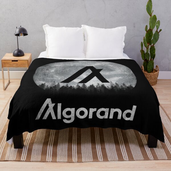 Item preview, Vintage Algorand ALGO Coin To The Moon Crypto Token Cryptocurrency Blockchain Wallet HODL designed and sold by AdamRoberts90.