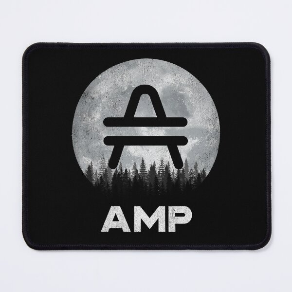 Item preview, Vintage AMP Coin To The Moon Crypto Token Cryptocurrency Blockchain Wallet HODL designed and sold by AdamRoberts90.