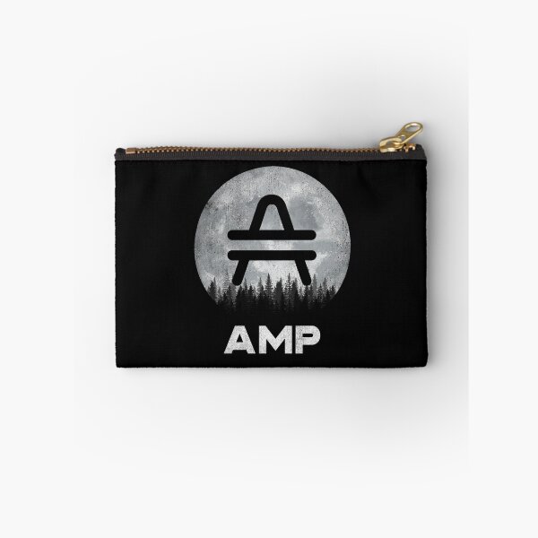 Item preview, Vintage AMP Coin To The Moon Crypto Token Cryptocurrency Blockchain Wallet HODL designed and sold by AdamRoberts90.
