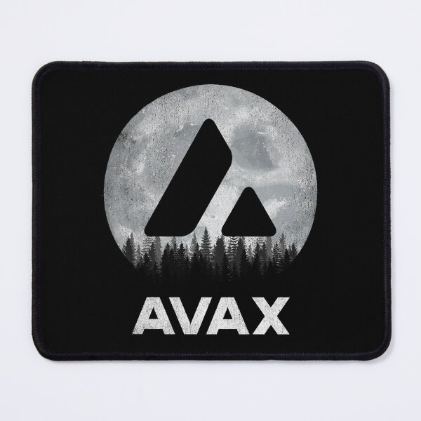 Item preview, Vintage Valentine Avalanche AVAX Coin To The Moon Crypto Token Cryptocurrency Blockchain Wallet HODL designed and sold by AdamRoberts90.